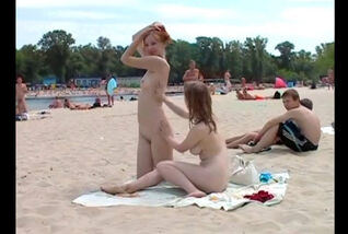 Naked beach naturist